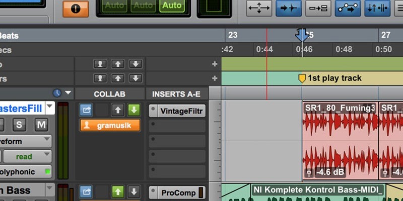 Advanced Pro Tools and Productions